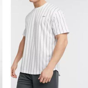 ASOS 4505 training t-shirt with pinstripe